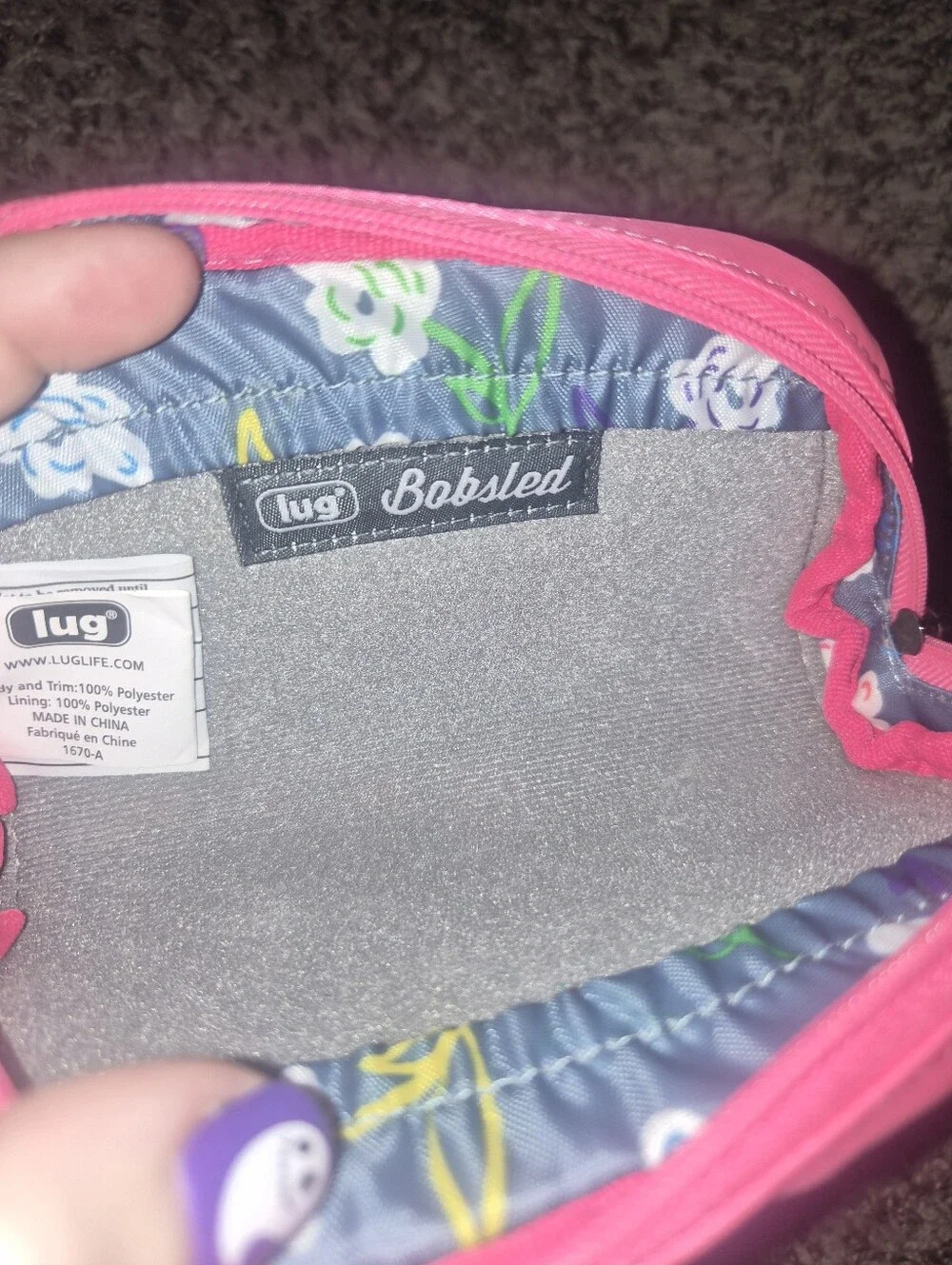NWOT Lug Bobsled Neon Pink